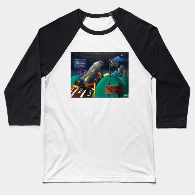 Roadrunner Baseball T-Shirt by ManolitoAguirre1990